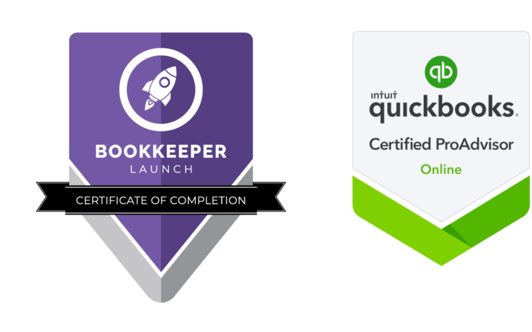 Quickbooks Proadvisor Certification and Bookkeeper Launch Certification - accounting services trained