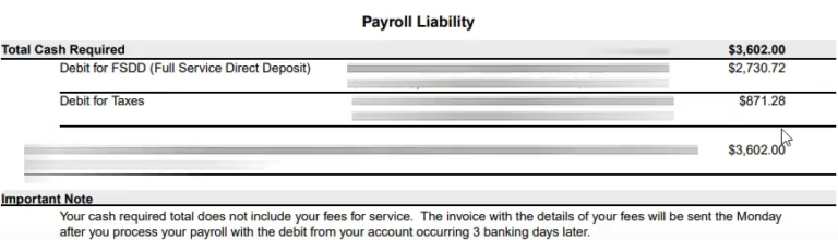 Payroll Liabilities Report part 1
